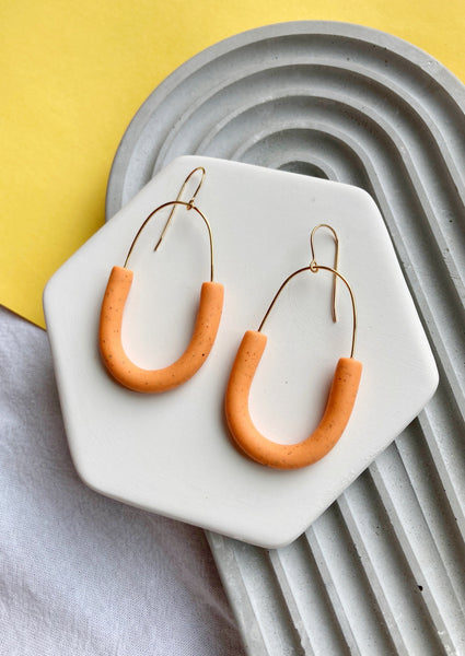 MODERN HOOPS - gold filled