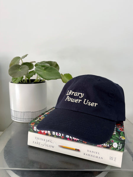 LIBRARY POWER USER hat