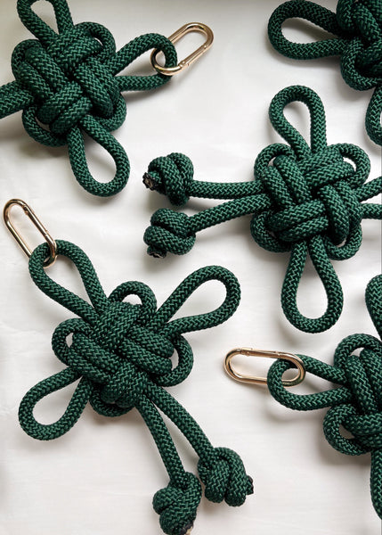JUMBO BAG CHARM - fortune knot