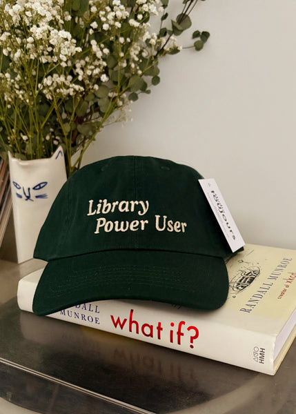 LIBRARY POWER USER hat